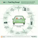 Factors affecting fuel economy in a car