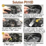 Fixing OBD2 Code P010D