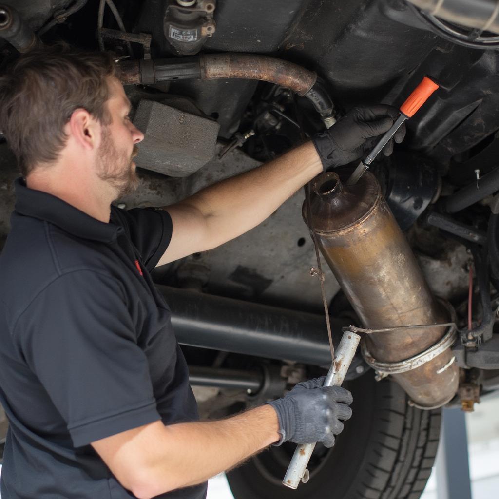 Replacing a Chevy Catalytic Converter