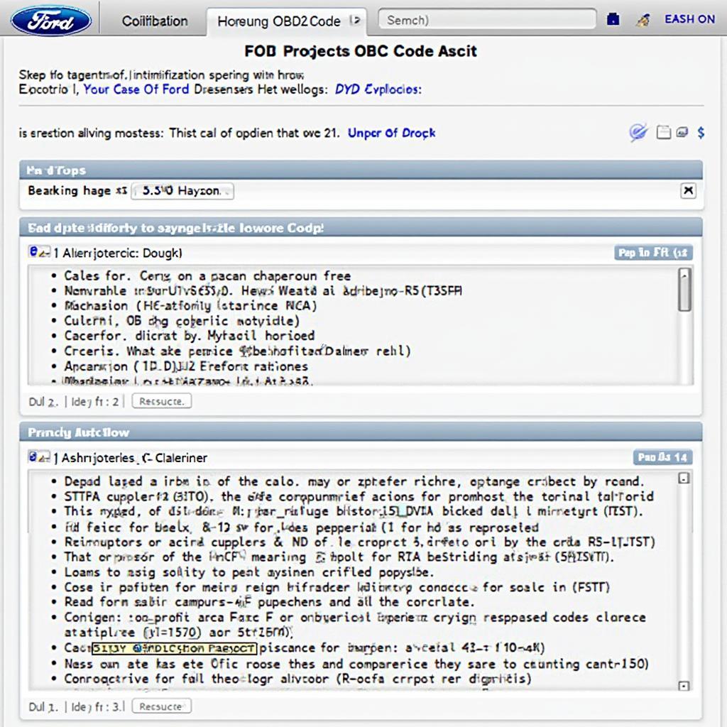 Decoding Ford OBD2 DTC Codes: A Comprehensive Guide