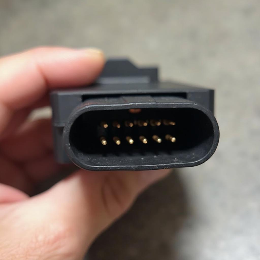 Ford Ranger OBD2 Connector Closeup