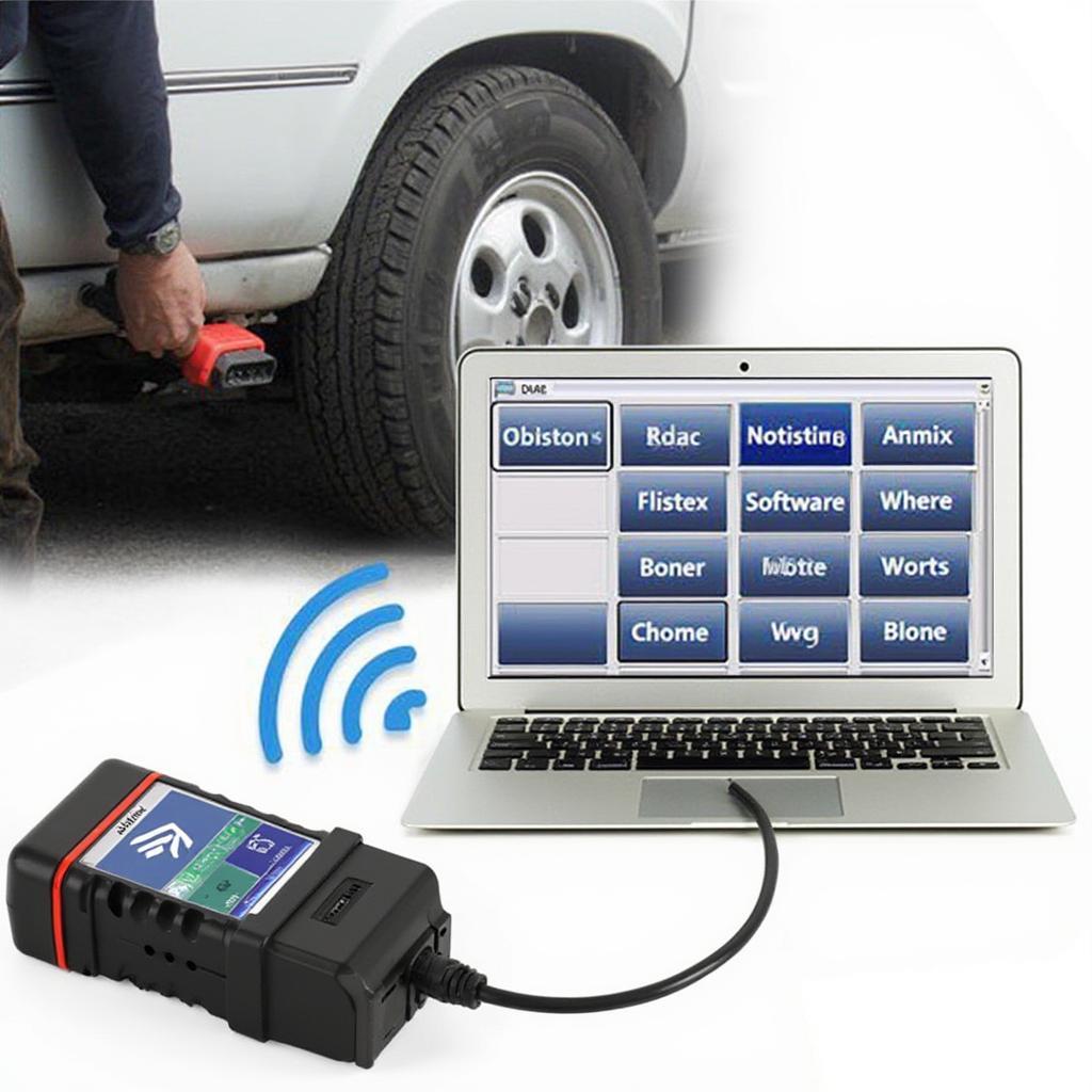 Forscan OBD2 Adapter Bluetooth Connected to a Car