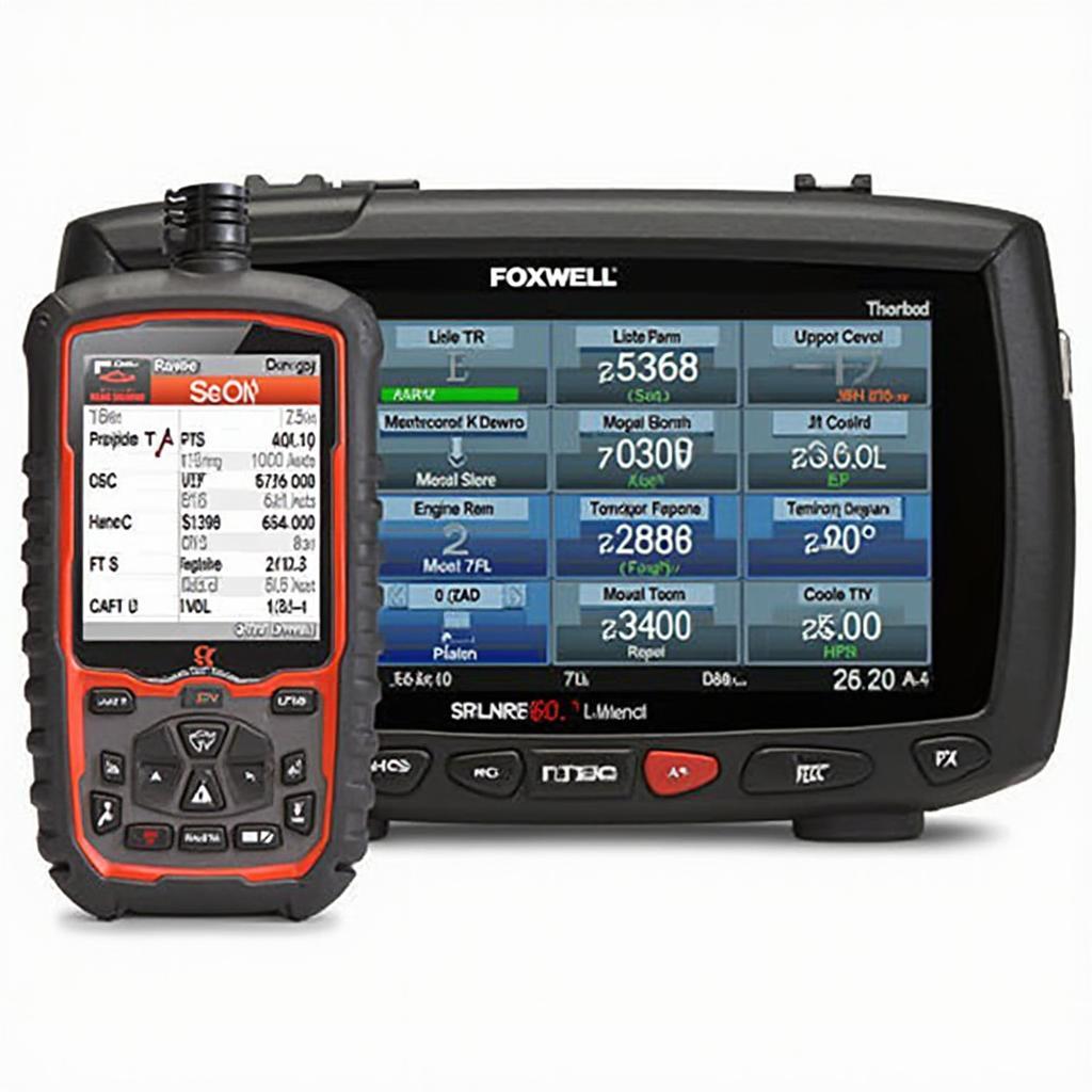 Foxwell NT301 Live Data Display