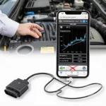 Connecting a smartphone to a car's OBD2 port using free Bluetooth software