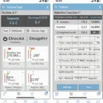 Free OBD2 iPhone App Dashboard Display