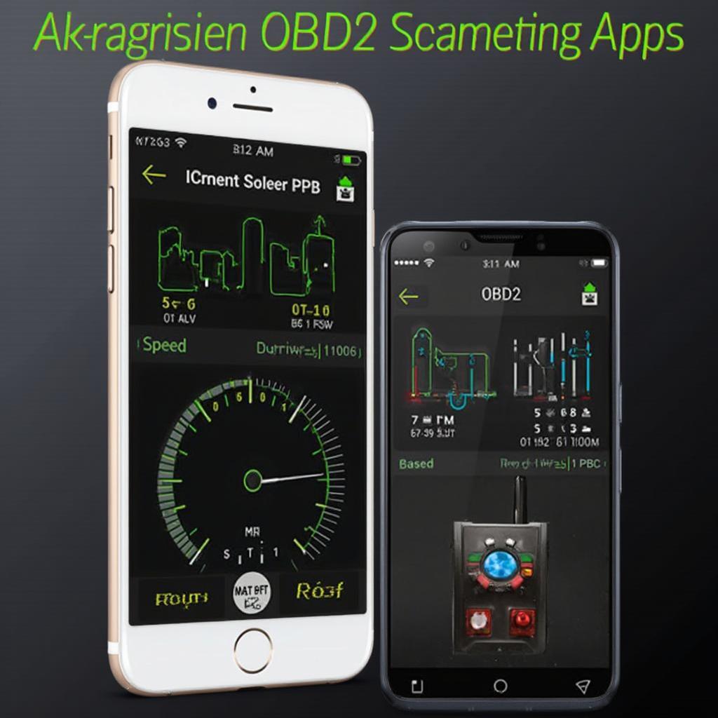 Free OBD2 Scanner App Displaying Data