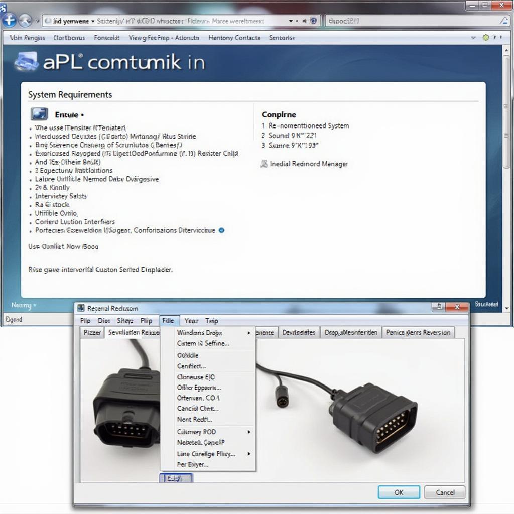 Checking Free OBD2 Software Compatibility with Windows XP