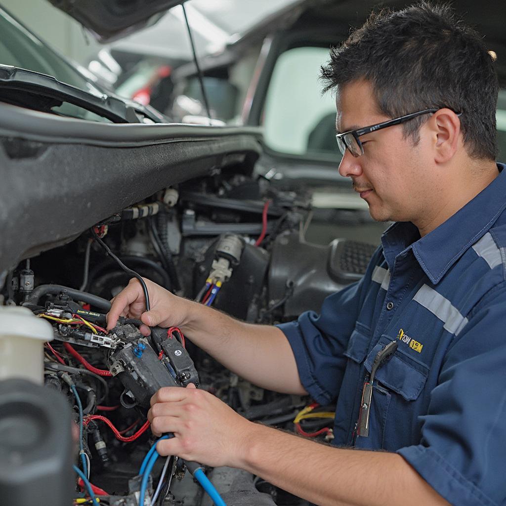 GM Vehicle Wiring Harness Inspection