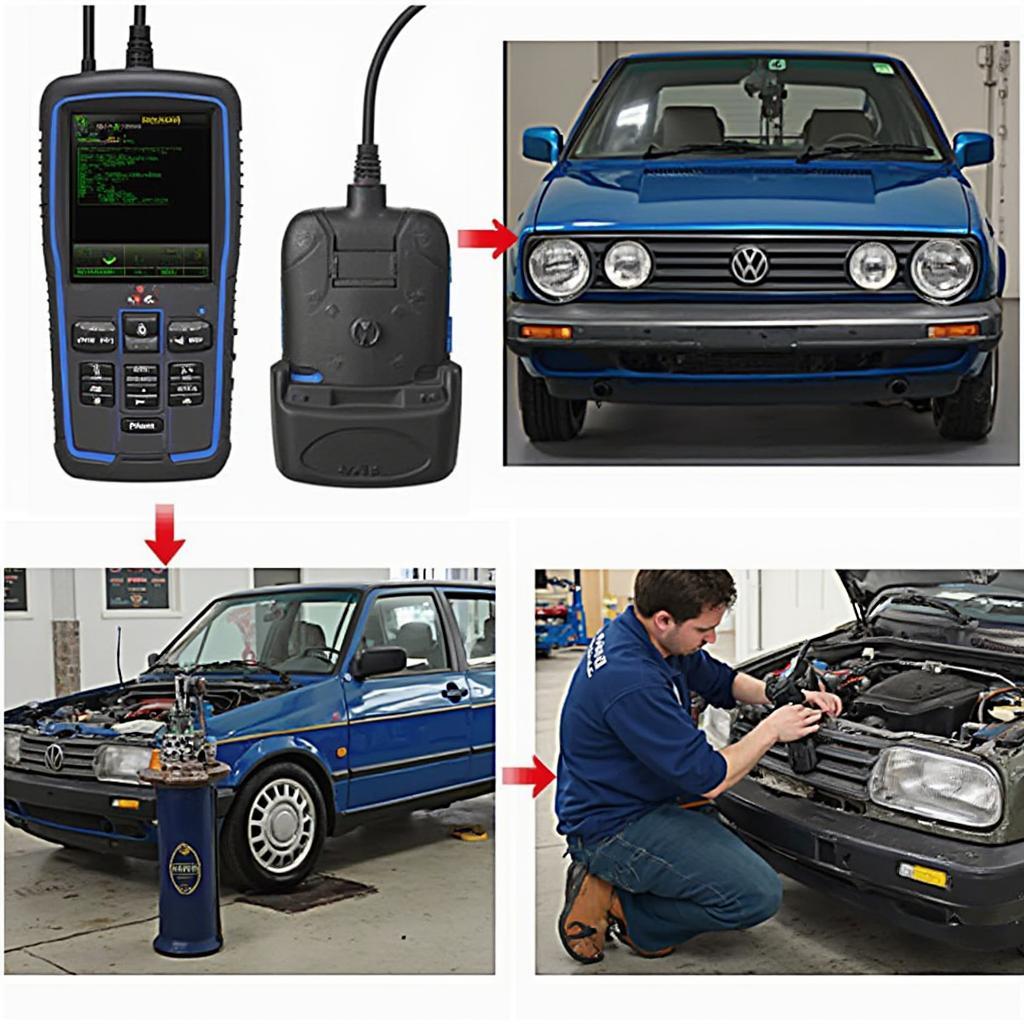 Golf 3 OBD2 Diagnostic Process