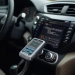 Honda OBD2 Code Scanner in Action