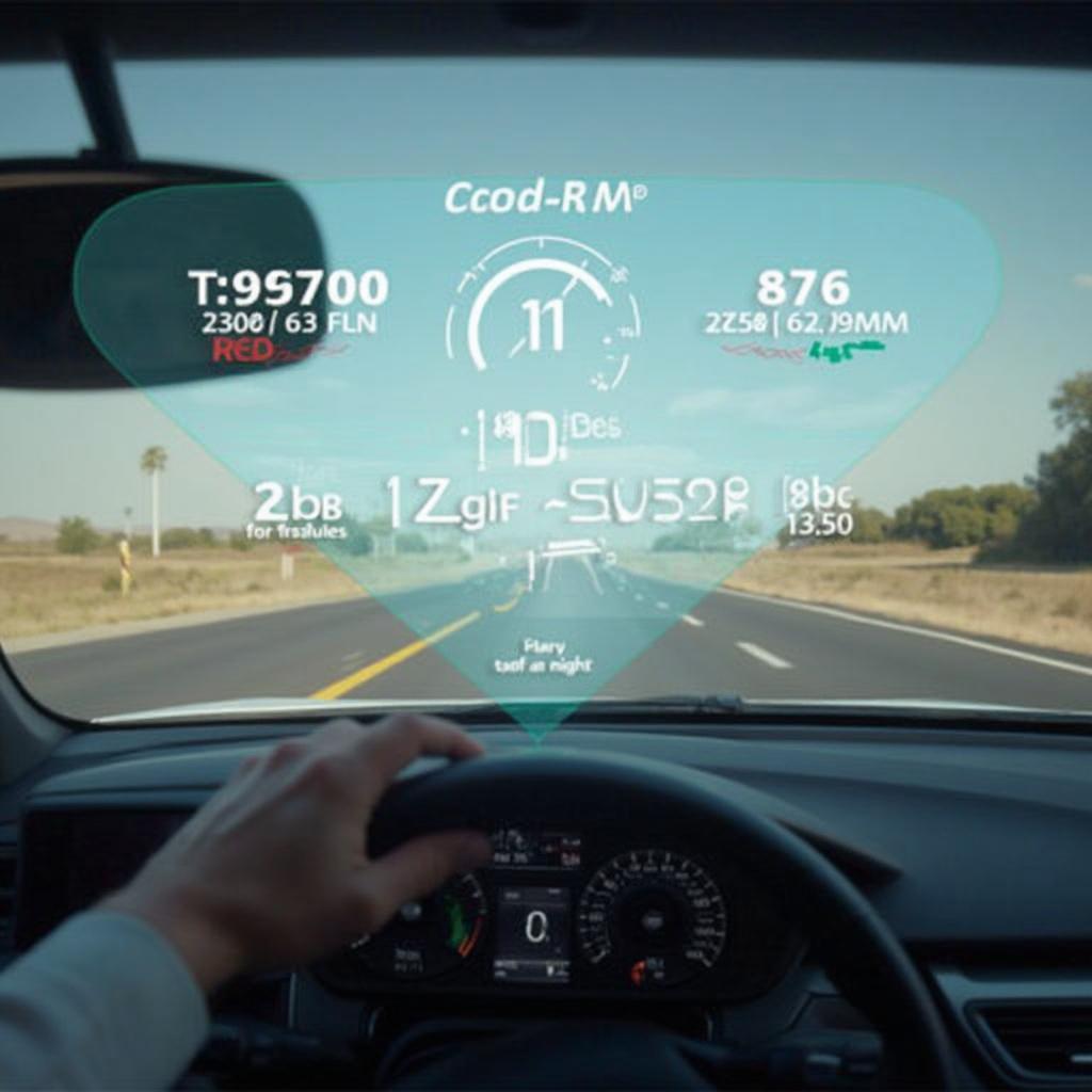 HUD OBD2 Display in Action