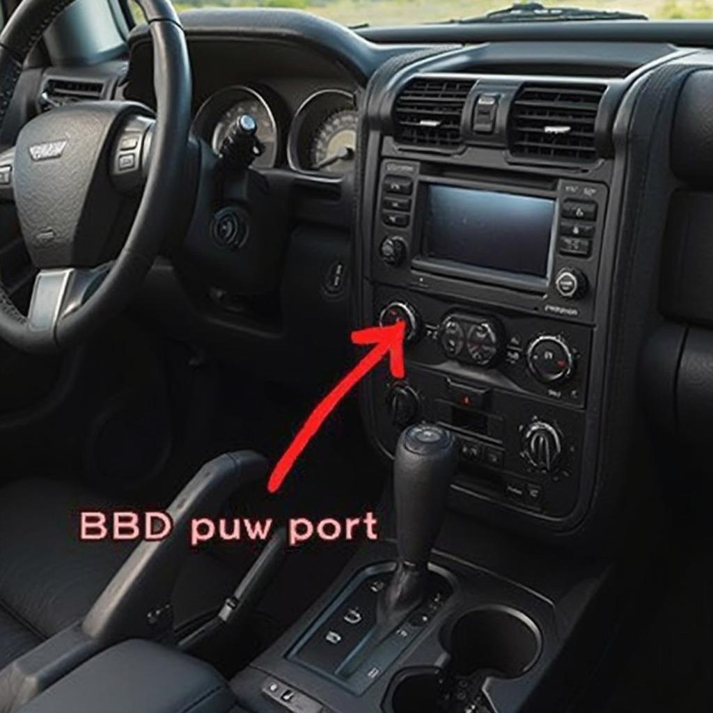 Hummer OBD2 Port Location