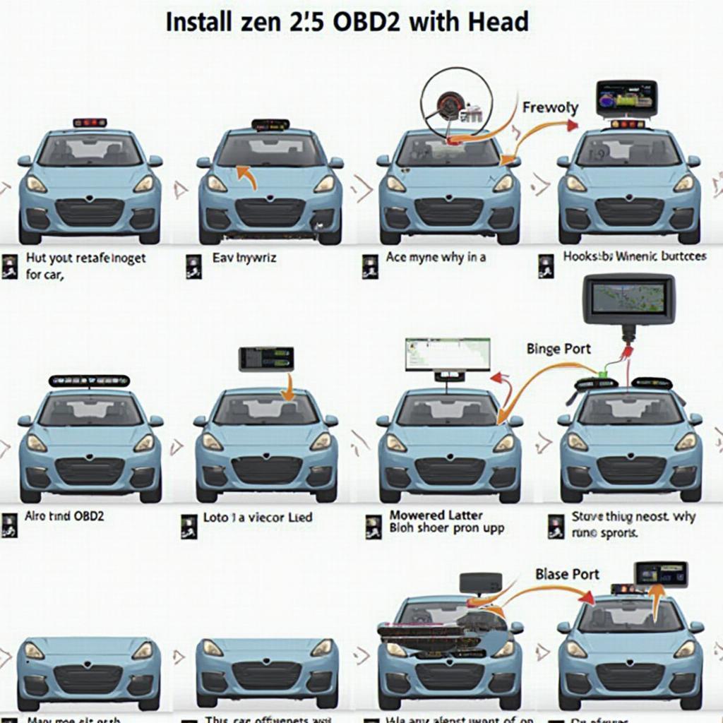 Unlock Your Drive with a HUD Head Up OBD2 Display