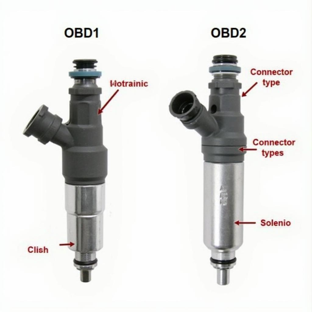 OBD1 vs OBD2 Injectors Comparison