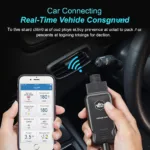 Kobra Wireless OBD2 Scanner connected to a smartphone via Bluetooth