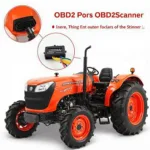 Connecting an OBD2 Scanner to a Kubota Tractor