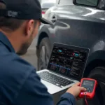 Kungfuren OBD2 Scanner Diagnosing Car Issues