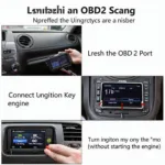 Launching OBD2 Scan Tool Process