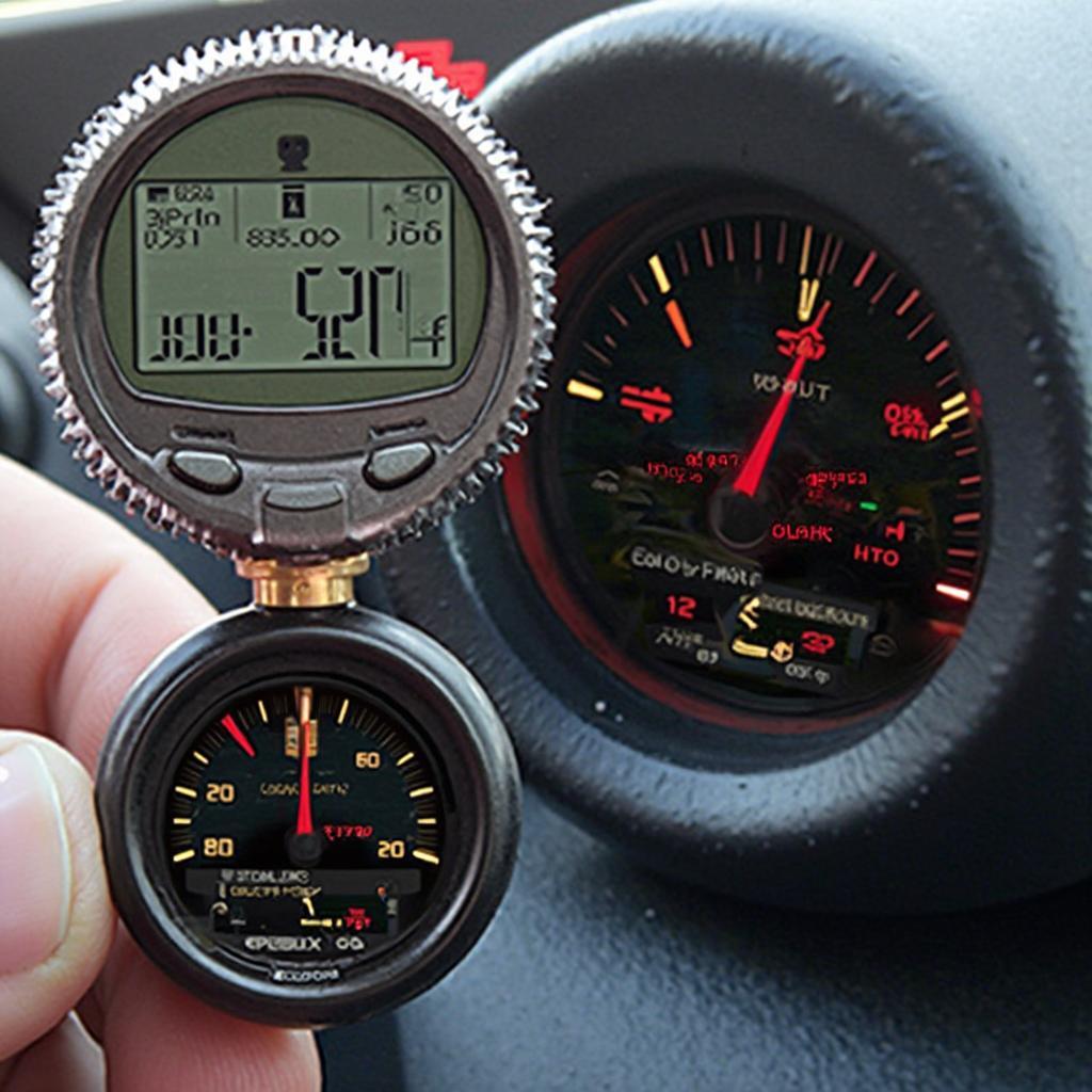 Lufi OBD2 Meter Gauge Display