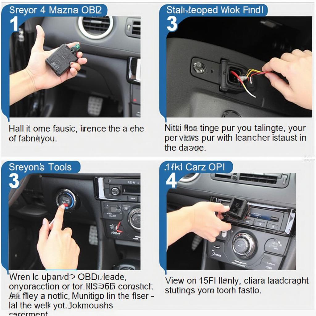 Installing an OBD2 Gauge in a Mazda 3