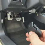 Mazda B2500 OBD2 Port Location under the Dash