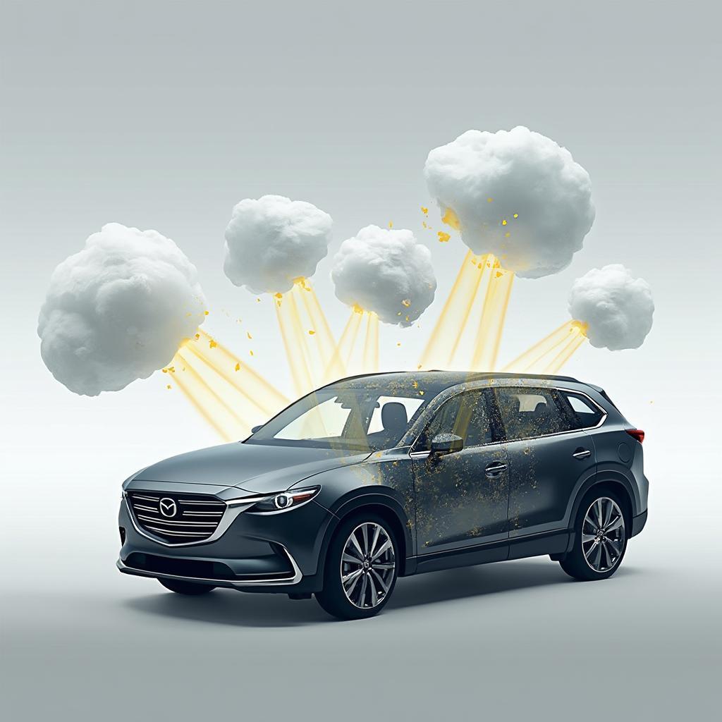 Mazda CX-9 Airbag Deployment