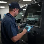 Mechanic Diagnosing a 2007 Mercury Mariner