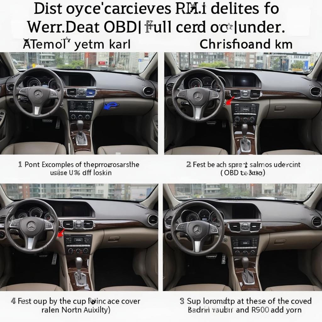 Mercedes R350 OBD2 Port Variations