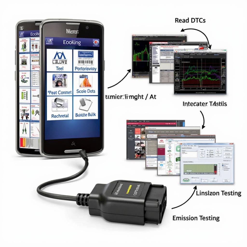 Micro Mechanic OBD2 App Functions