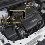 MK2 VR6 OBD2 Port Location