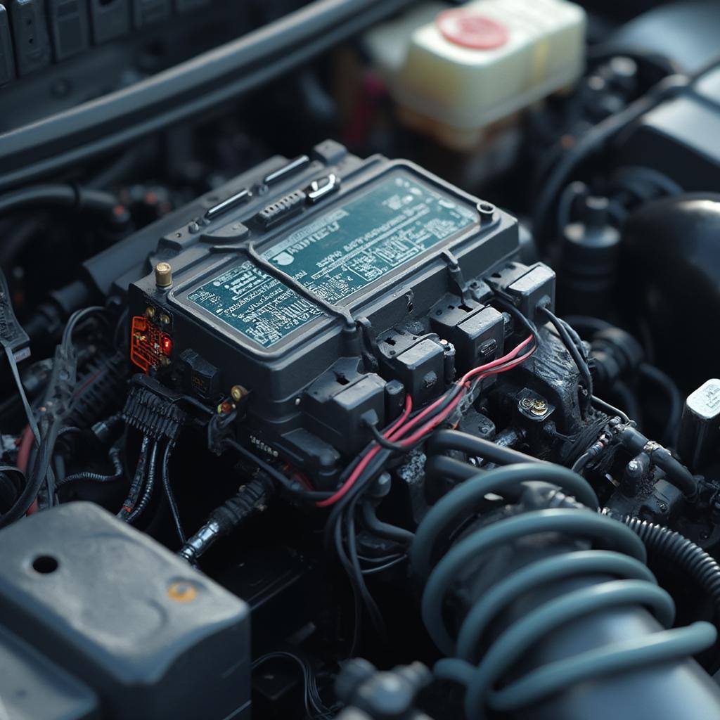 Modern Car ECU and Wiring