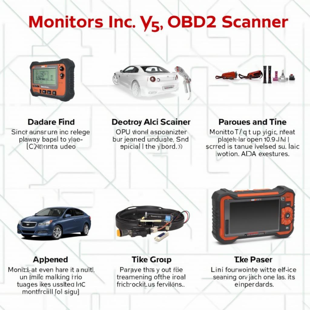 Different Types of Monitors Inc OBD2 Scanners