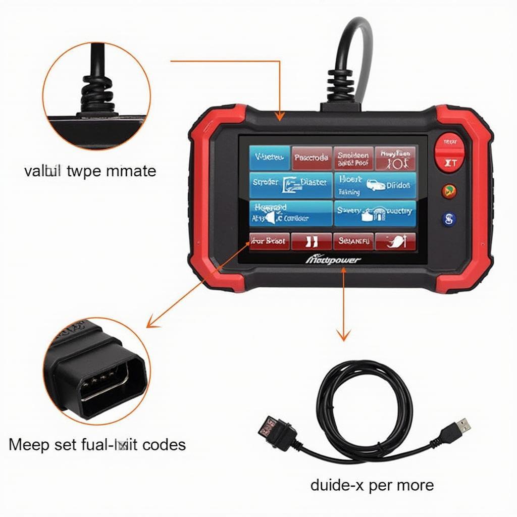 Motopower MP69033 OBD2 Scanner Features