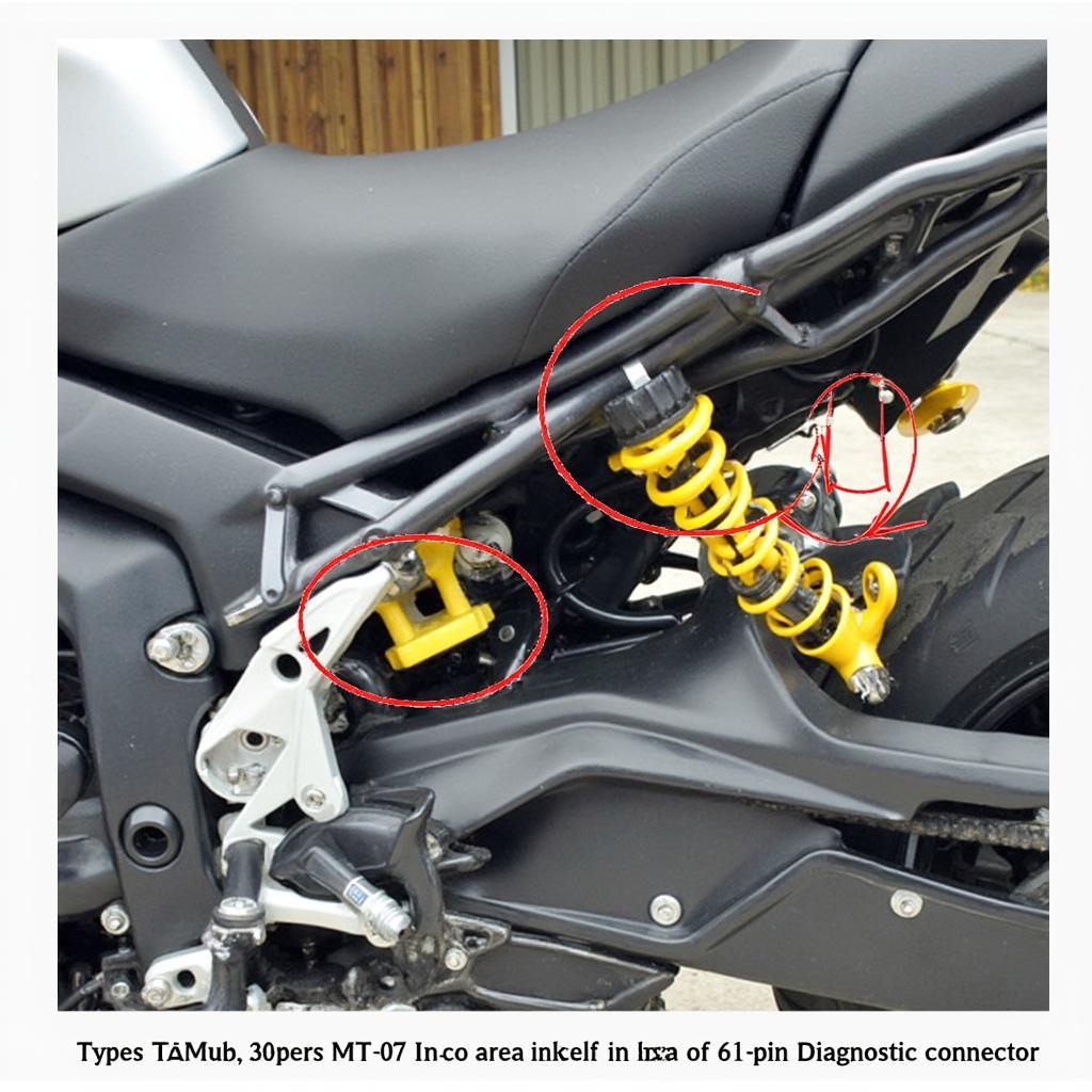 Yamaha MT-07 OBD2 Port Location