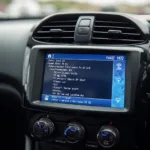 Nissan Micra K13 OBD2 Scanner Displaying Results