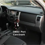 Nissan Navara D40 OBD2 Port Location