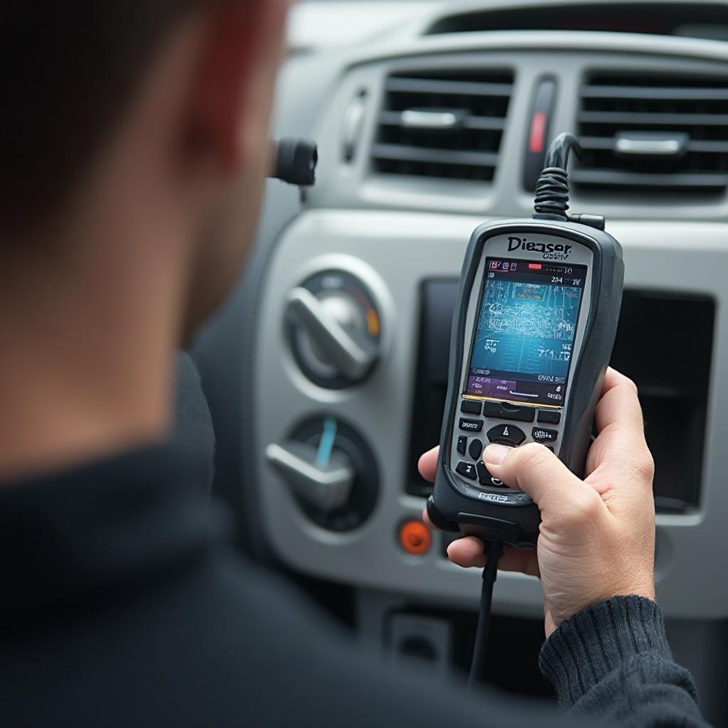 Using an OBD2 Scanner on a Nissan NV200