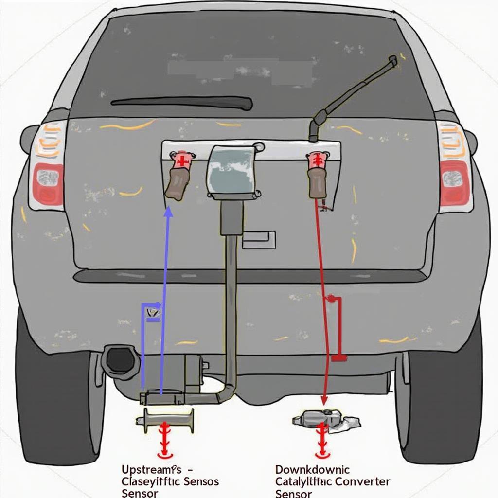 O2 Sensor Location in Exhaust System