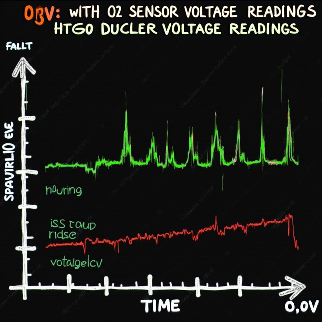 O2 Sensor Voltage Graph