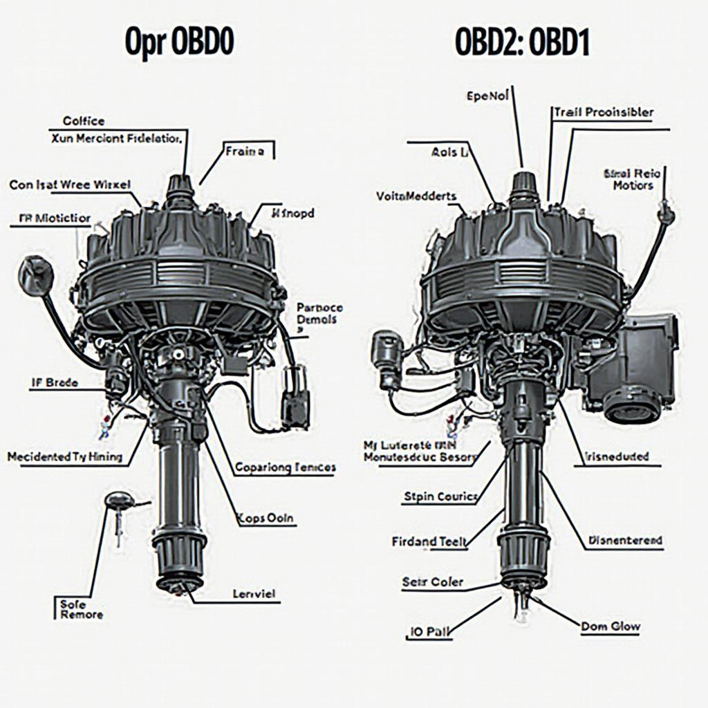 OBD0 vs OBD2 Distributor Comparison