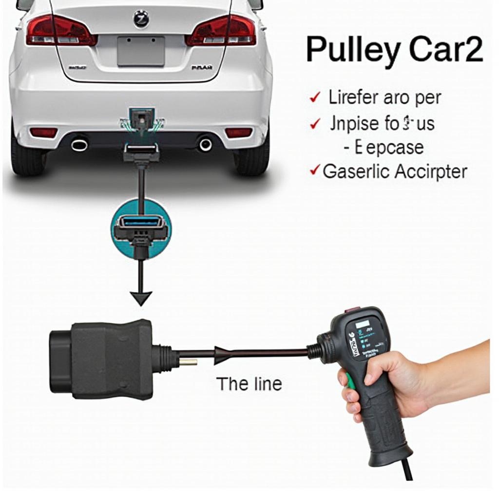 OBD1 to OBD2 Adapter Connection