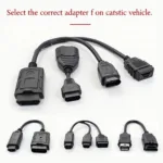 Different Types of OBD1 to OBD2 Adapters