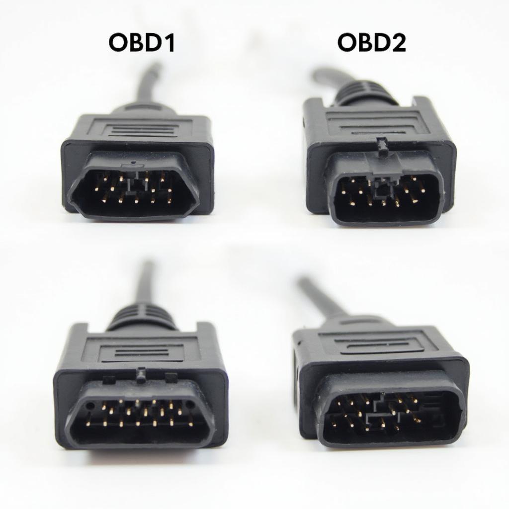 OBD1 vs OBD2 Connector