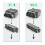 OBD1 vs OBD2 Connector Comparison