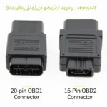 OBD1 vs. OBD2 Connectors