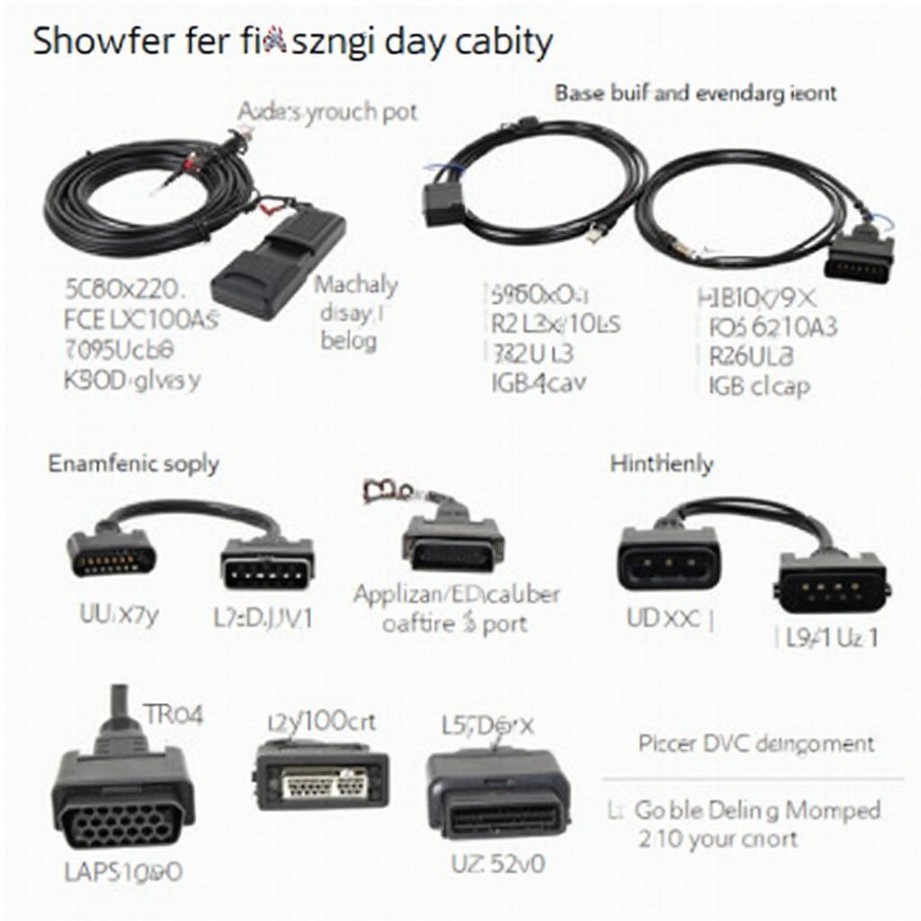 Different Types of OBD2 3 Splitters