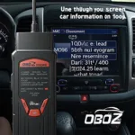 OBD2 98568 Displaying a Diagnostic Trouble Code