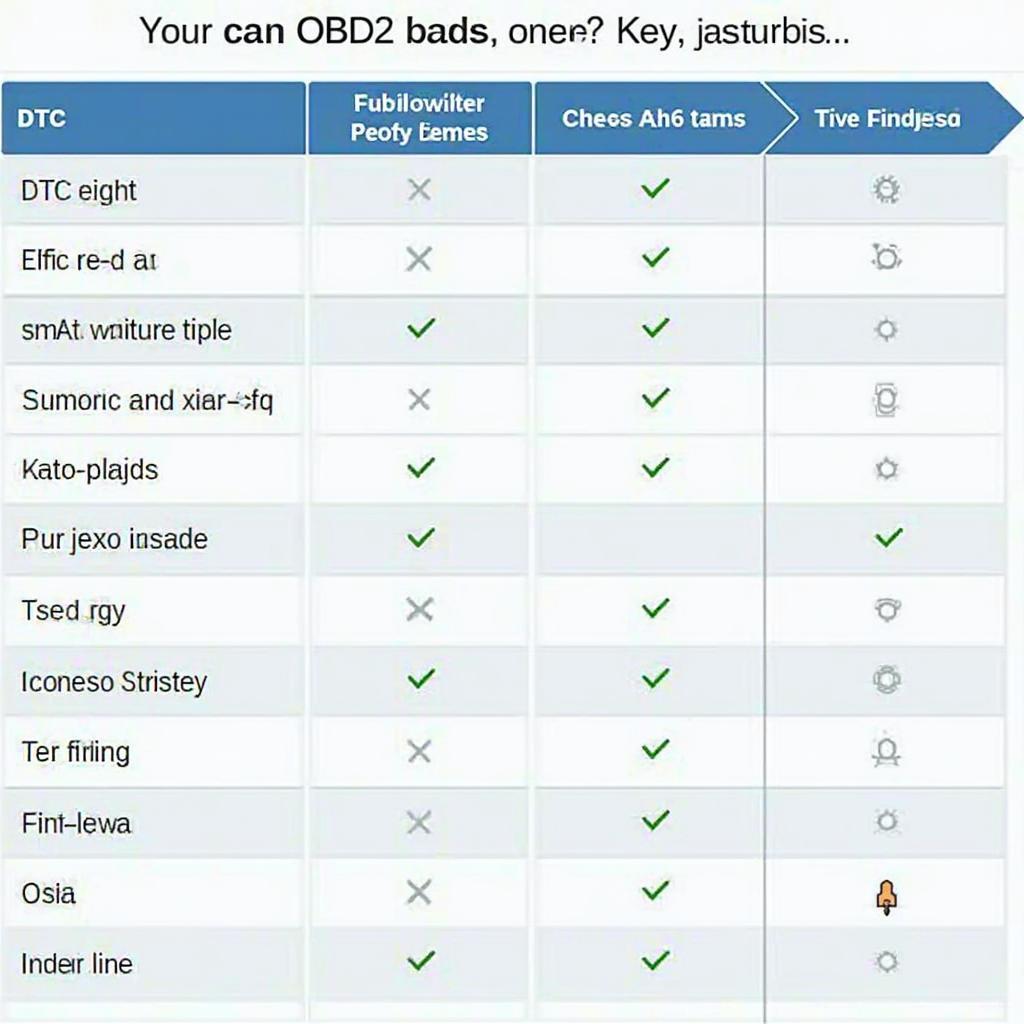 Comparison of OBD2 App Features