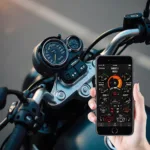 OBD2 App Motorcycle Dashboard Display