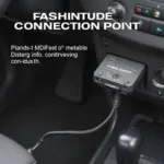 OBD2 Cable Connected to a Car's Diagnostic Port